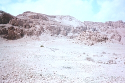Qumran looking NW toward latrine bluff